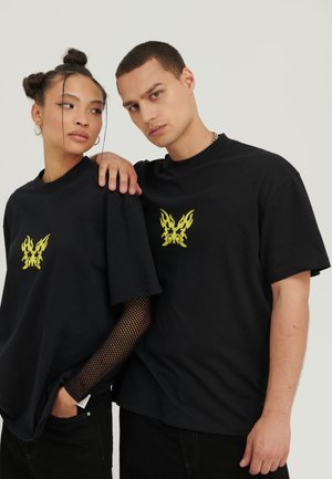 UNISEX - Print T-shirt - black