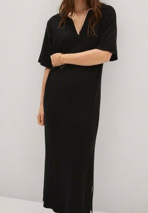 Gebreide jurk - black