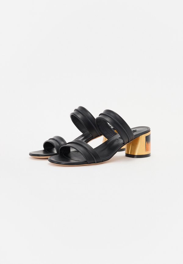 CLEO - Heeled mules - nero3