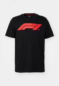 F1 ESS LOGO TEE 180G - Print T-shirt - black