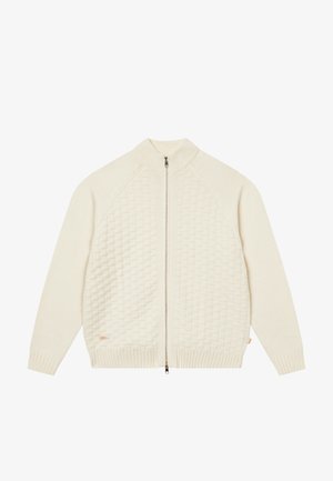 BLKVIS, STRUCTURED ZIP CARDIGAN - Chaqueta de punto - papyrus