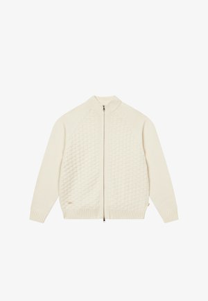 BLKVIS, STRUCTURED ZIP CARDIGAN - Chaqueta de punto - papyrus