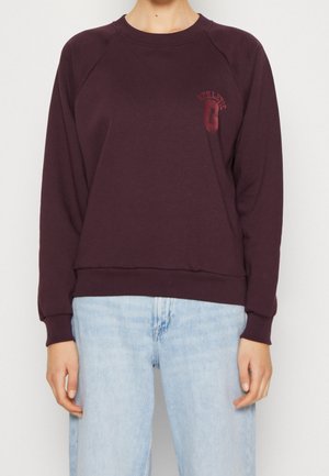 Sweatshirt - purple