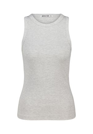 Top - light grey melange