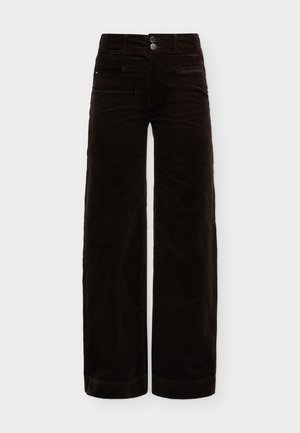 DKNY, Wide leg - espresso