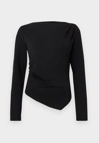 VMMILLE BOATNECK SHORT - Camisola de manga comprida - black