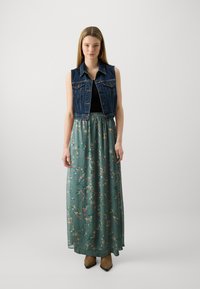 Vero Moda VMSMILLA SKIRT - Fustă maxi - laurel wreath