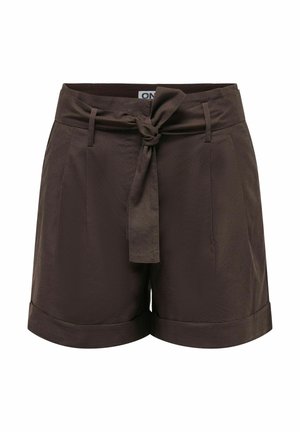 ONLY, CITY SHORTS ONLISOLA HIGH WAIST LOOSE FIT CITY SHORTS - Shorts - coffee bean