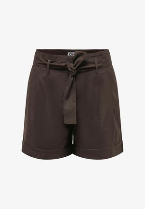 ONLY, CITY SHORTS ONLISOLA HIGH WAIST LOOSE FIT CITY SHORTS - Shorts - coffee bean