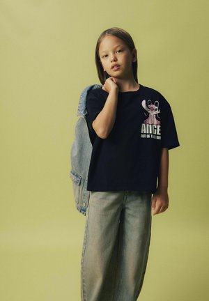 Camiseta estampada - black