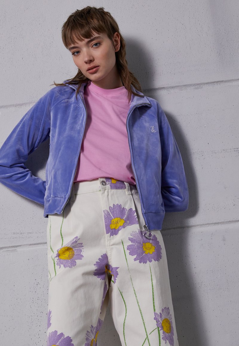 Juicy Couture Felpa con zip - baja blue
