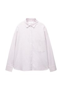 STRIPED - Bluza z gumbi - pink