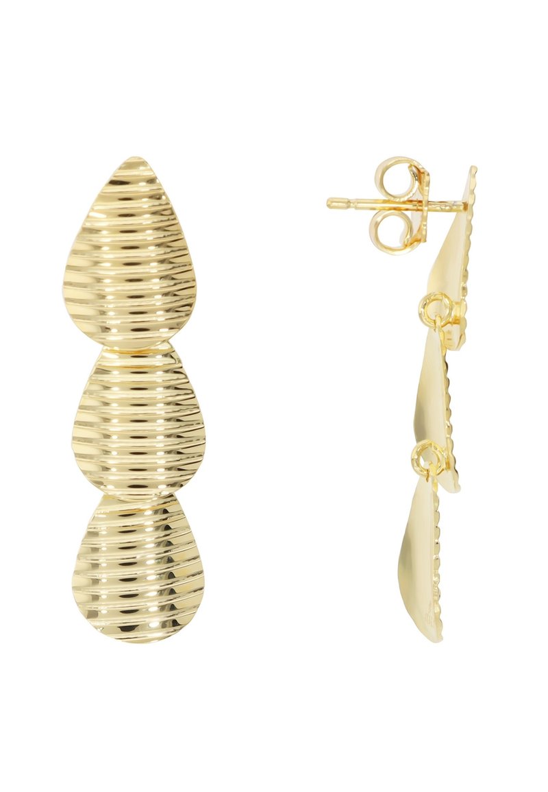 Etrusca Gioielli ITACA Orecchini yellow gold-coloured/dorato