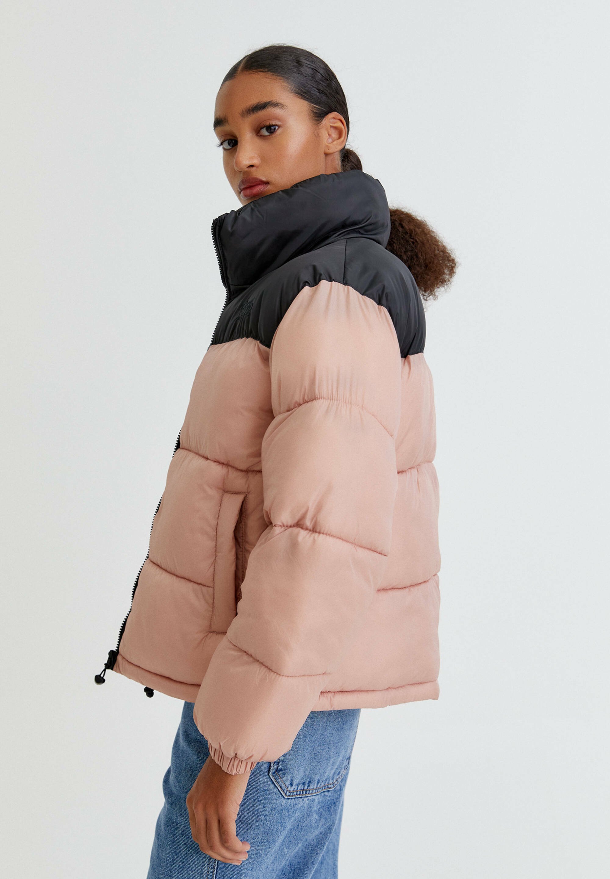 pull and bear pink jacket