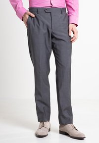 Next SLIM FIT TOLLEGNO - Pantaloni eleganti - dark grey