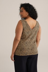 WE Fashion CURVE - Top - light brown
