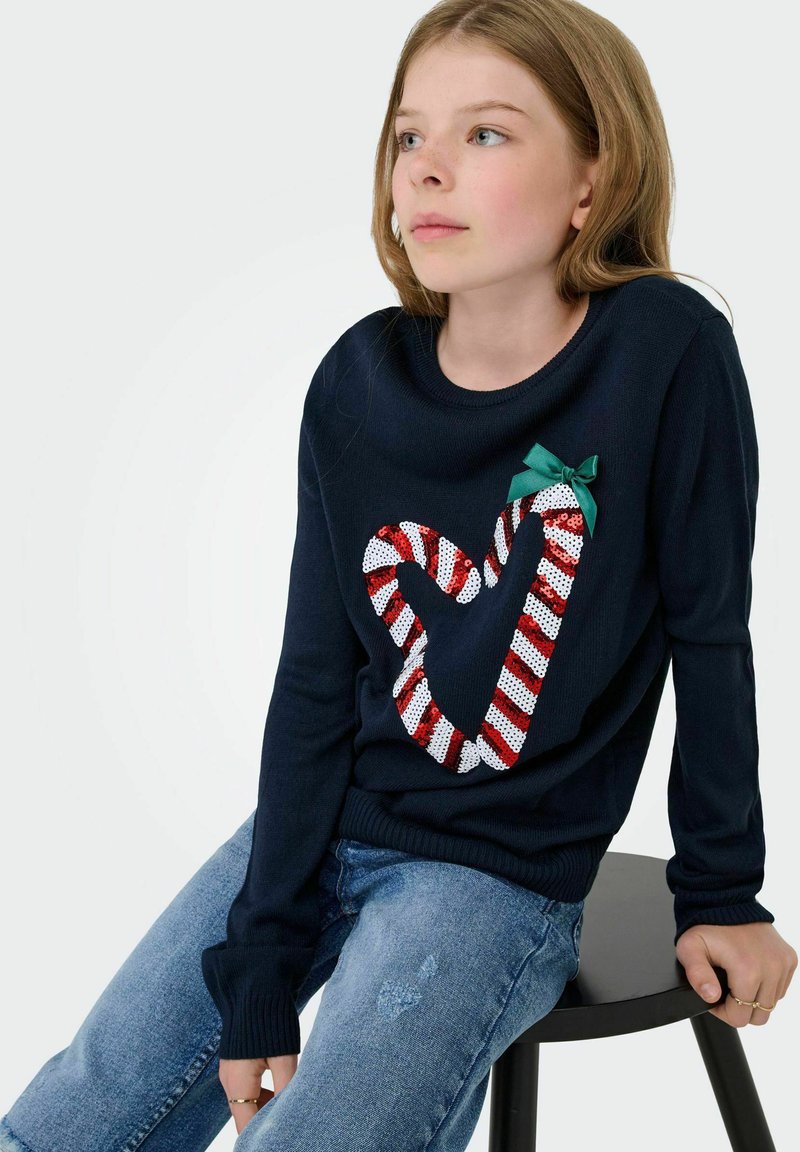 Pull Officier bleu marine pour femme | Le Minor