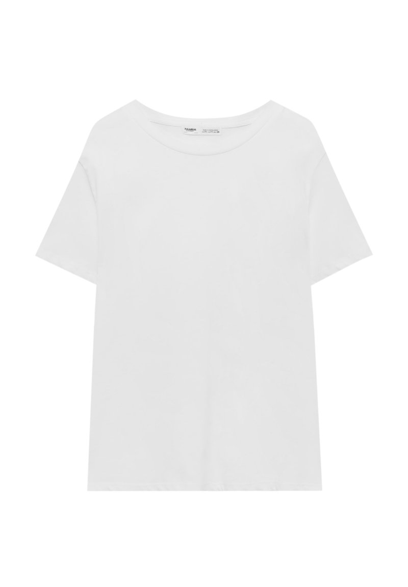 PULL&BEAR T-shirt basic wit PULL&BEAR T-shirt basic wit