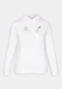 HOODIE - Sweat à capuche - white/metallic silver