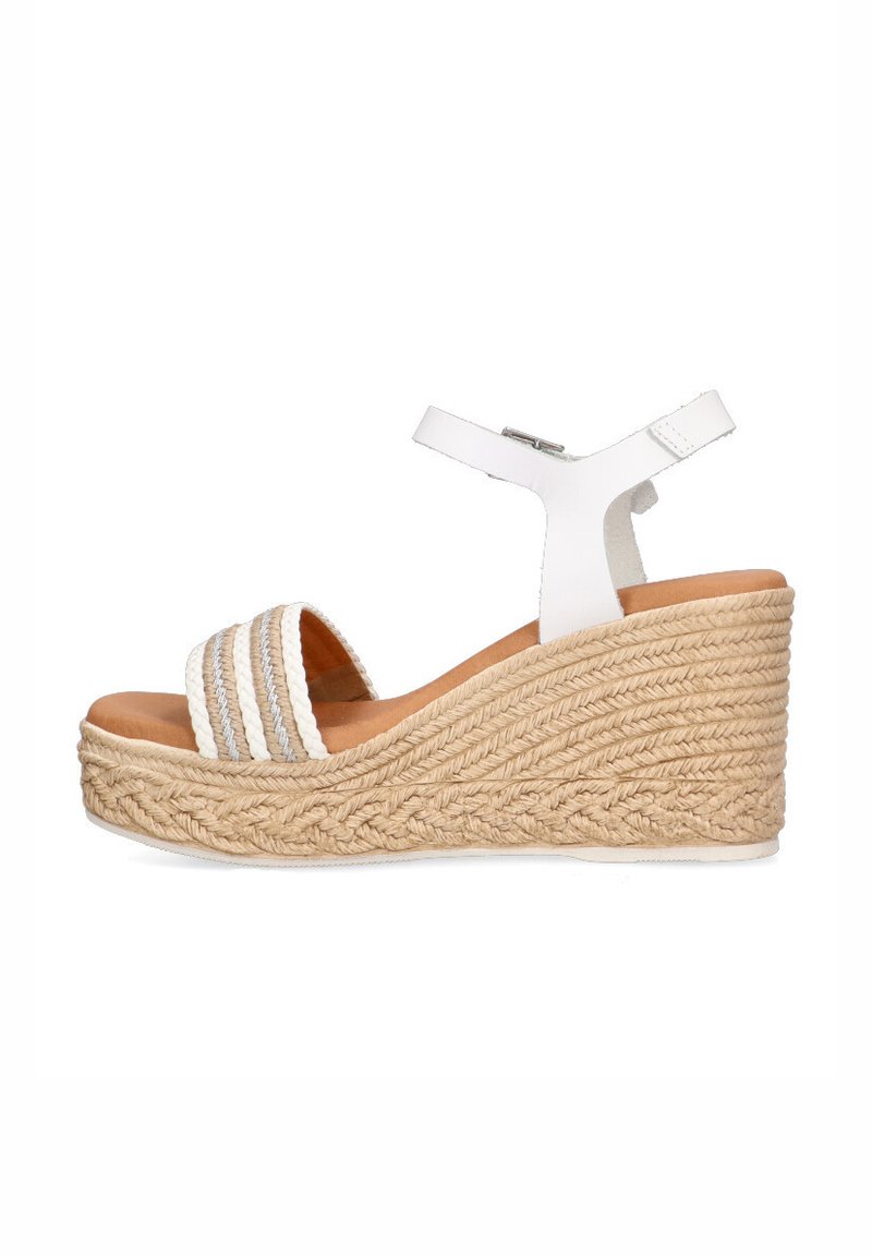 Luna Collection Alpargatas - white