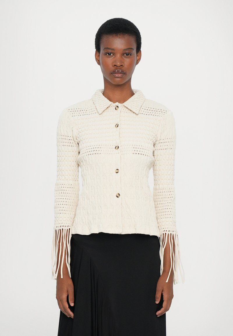 Nanushka - NICETA - Blusa - creme, Ampliar