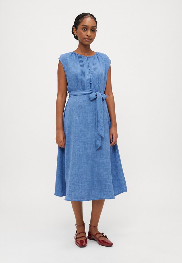 VMMELONY BELT CALF DRESS - Blusenkleid - ebb and flow melange