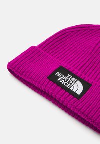 The North Face TNF LOGO BOX CUFFED  - Gorro - deep mulberry