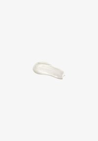 Creamy, translucent gel with a glossy finish, in an elongated shape and smooth texture, appearing slightly thick and reflective.