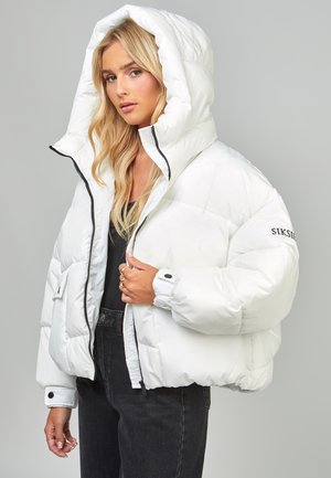Zimn bunda - white