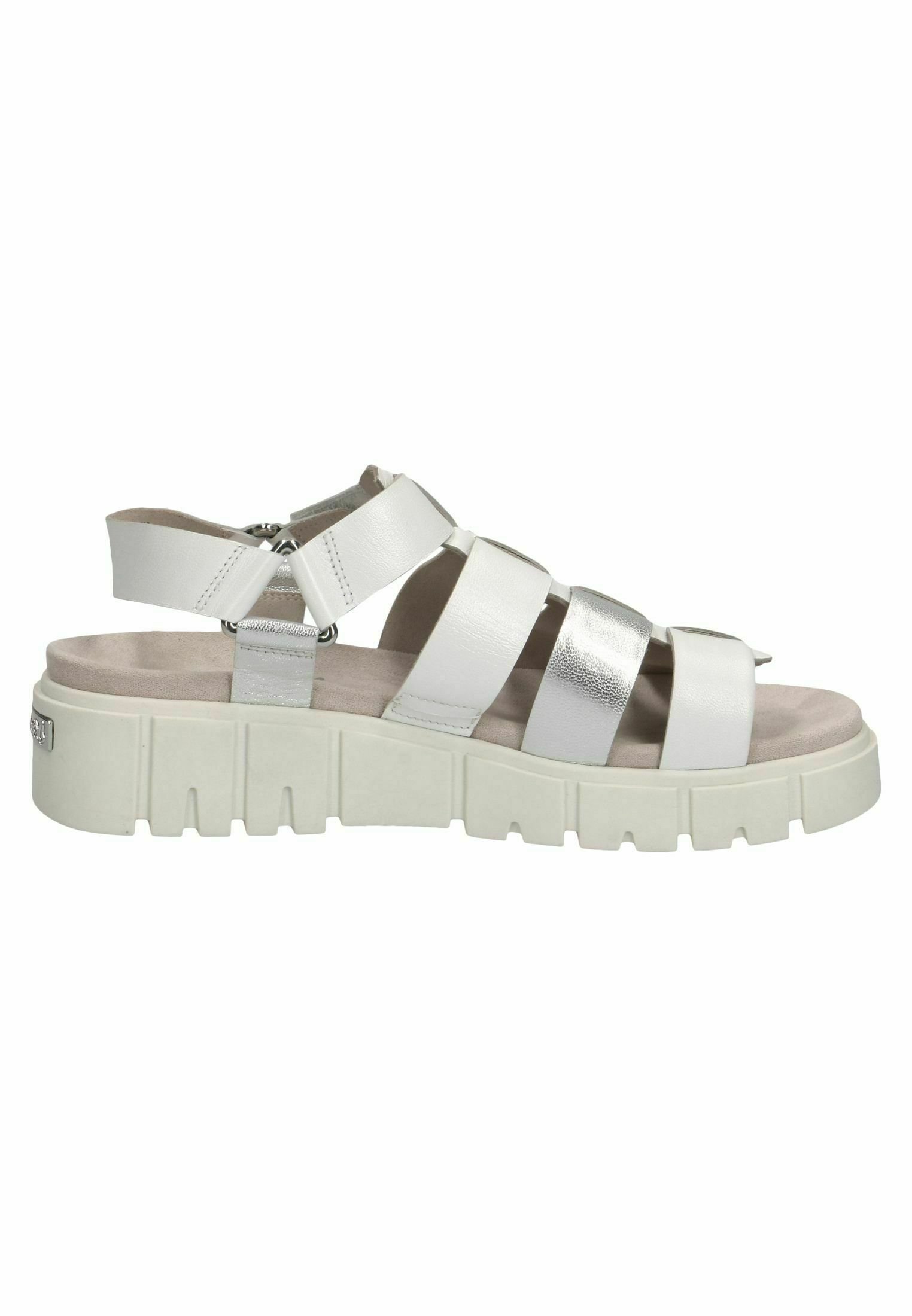 Caprice Sandali con zeppa - white perl.co./bianco - Zalando
