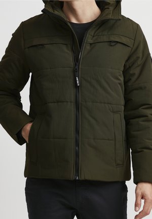 Winterjacke - grey denim