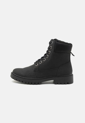 UNISEX - Botine cu șireturi - black