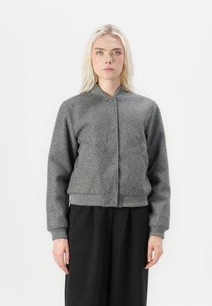VMFORTUNE SHORT BOMBER JACKET - Bombertakki - medium grey