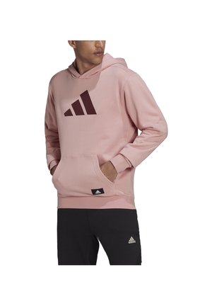 FUSSBALL - TEXTILIEN - THREE BAR - Sweat à capuche - rosarot