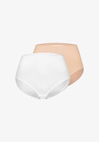 Unausgewählt, weiß/beige