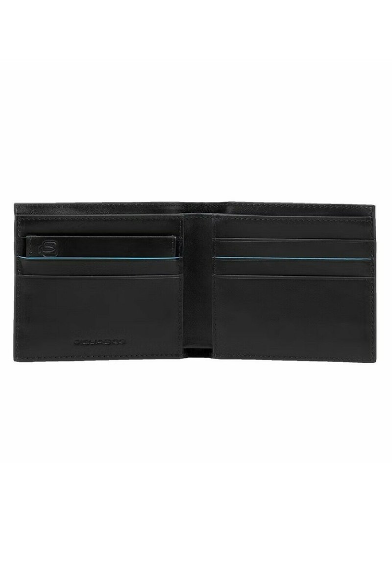 PIQUADRO Black, Portefeuille à Deux Volets Homme, Noir, Taglia Unica - PU1392AOR-N