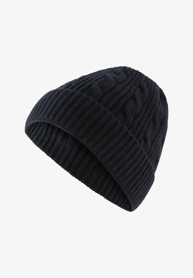 FALKE Basic Hat Cable Knit Unisex - Beanie - navy mel