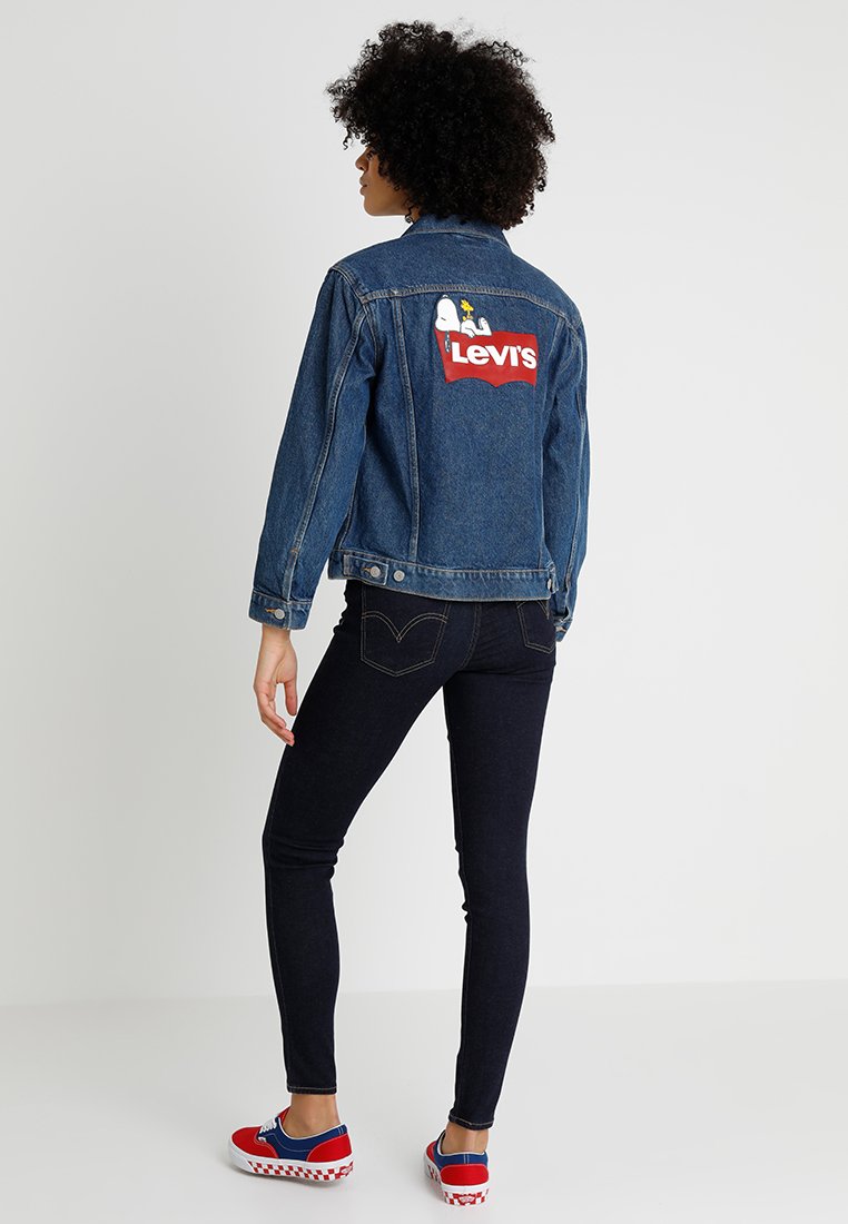levis peanuts denim jacket