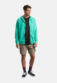 KAFT ZIPPER - Felpa con zip - turquois