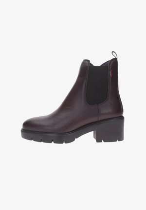 CallagHan TRONCHETTO DONNA NERO - Bottines à plateau - dark brown