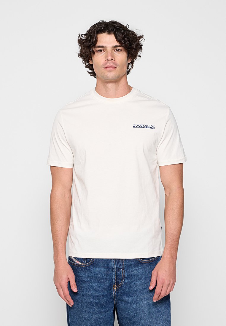 Napapijri T-shirt print crème