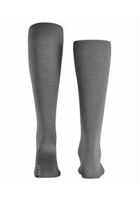 FALKE CLIMAWOOL - Calzettoni - light greymel.