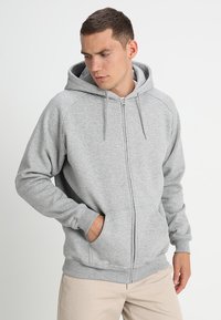 Urban Classics - ZIP HOODY - Tröja med dragkedja - grey Miniatyrbild 1