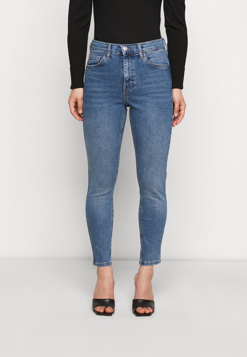 Topshop Petite Jeans Skinny Fit - blue denim