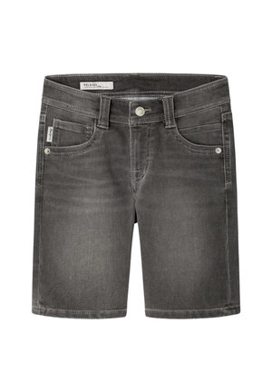 SLIM GYMDIGO  TRACKER - Shorts vaqueros - authentic grey wash