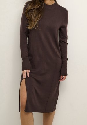 Strickkleid - brown