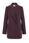 WE STUDIO - Blazer - aubergine
