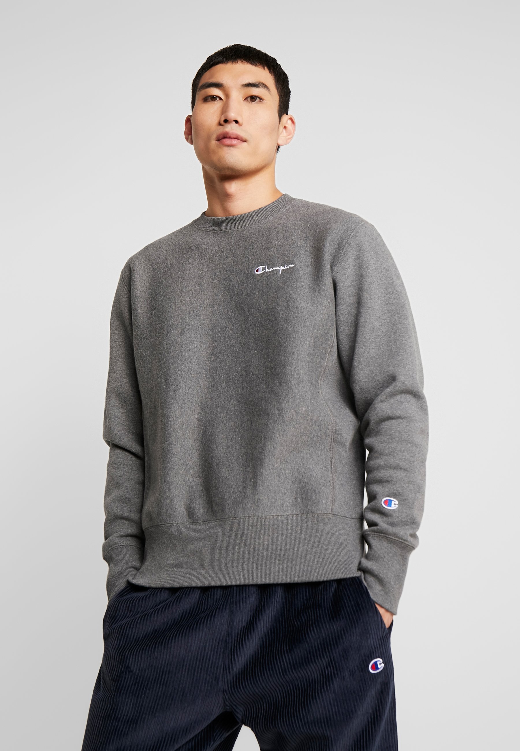 SMALL SCRIPT CREWNECK Sweatshirt grey SMALL SCRIPT CREWNECK Sweatshirt grey