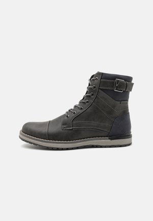 Schnürstiefelette - grey