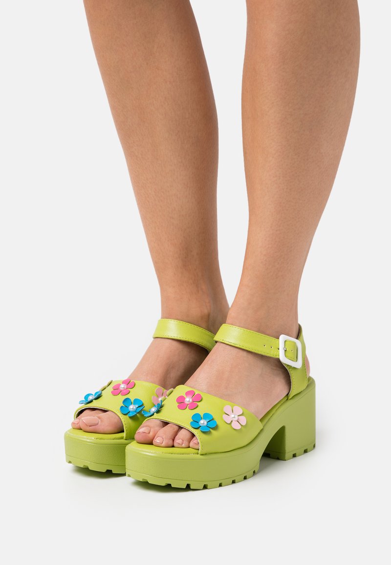 Koi Footwear VEGAN Plateausandalette green/grün Zalando.at